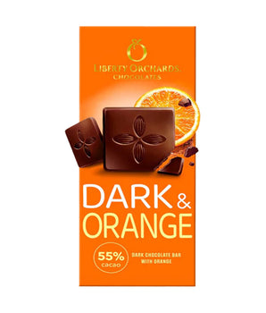 Dark 55% Chocolate bar With Orange